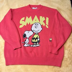 Rodeo Crowns x Peanuts Snoopy Knit Sweater | One Size: likely L | Japan